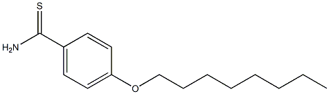 4-(octyloxy)benzene-1-carbothioamide