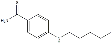  4-(pentylamino)benzene-1-carbothioamide