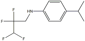 4-(propan-2-yl)-N-(2,2,3,3-tetrafluoropropyl)aniline