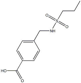  4-(propane-1-sulfonamidomethyl)benzoic acid