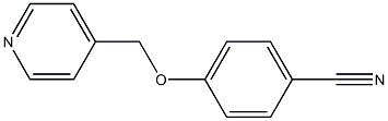 4-(pyridin-4-ylmethoxy)benzonitrile|