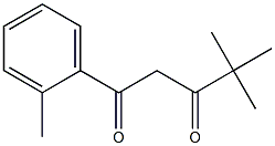 4,4-dimethyl-1-(2-methylphenyl)pentane-1,3-dione