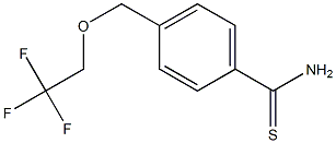  4-[(2,2,2-trifluoroethoxy)methyl]benzenecarbothioamide
