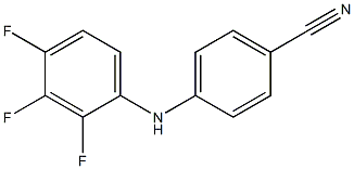 4-[(2,3,4-trifluorophenyl)amino]benzonitrile