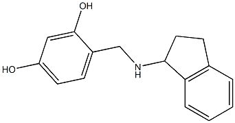 4-[(2,3-dihydro-1H-inden-1-ylamino)methyl]benzene-1,3-diol