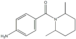 4-[(2,6-dimethylpiperidin-1-yl)carbonyl]aniline|