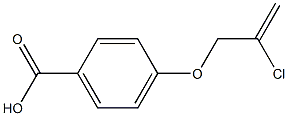 4-[(2-chloroprop-2-enyl)oxy]benzoic acid