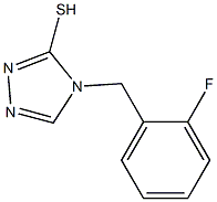 4-[(2-fluorophenyl)methyl]-4H-1,2,4-triazole-3-thiol