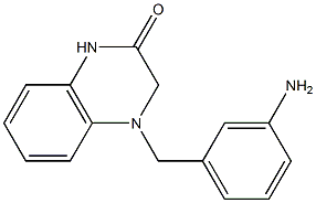 4-[(3-aminophenyl)methyl]-1,2,3,4-tetrahydroquinoxalin-2-one