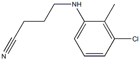 4-[(3-chloro-2-methylphenyl)amino]butanenitrile|