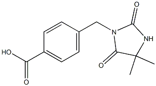  4-[(4,4-dimethyl-2,5-dioxoimidazolidin-1-yl)methyl]benzoic acid