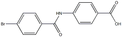 4-[(4-bromobenzoyl)amino]benzoic acid
