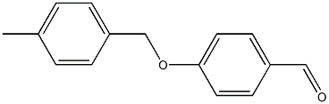 4-[(4-methylphenyl)methoxy]benzaldehyde,,结构式