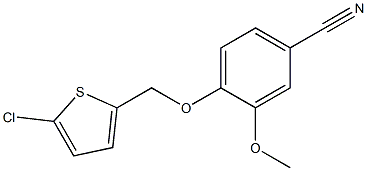 4-[(5-chlorothiophen-2-yl)methoxy]-3-methoxybenzonitrile