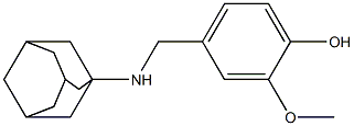 4-[(adamantan-1-ylamino)methyl]-2-methoxyphenol