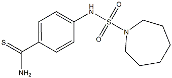 4-[(azepane-1-sulfonyl)amino]benzene-1-carbothioamide