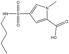 4-[(butylamino)sulfonyl]-1-methyl-1H-pyrrole-2-carboxylic acid