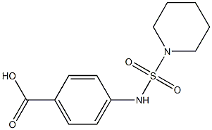 4-[(piperidine-1-sulfonyl)amino]benzoic acid