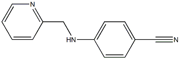 4-[(pyridin-2-ylmethyl)amino]benzonitrile|