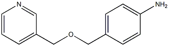 4-[(pyridin-3-ylmethoxy)methyl]aniline|