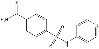 4-[(pyridin-4-ylamino)sulfonyl]benzenecarbothioamide