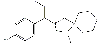 4-[1-({[1-(dimethylamino)cyclohexyl]methyl}amino)propyl]phenol