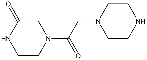 4-[2-(piperazin-1-yl)acetyl]piperazin-2-one