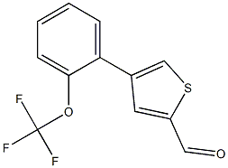 4-[2-(trifluoromethoxy)phenyl]thiophene-2-carbaldehyde