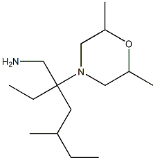  4-[3-(aminomethyl)-5-methylheptan-3-yl]-2,6-dimethylmorpholine