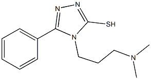 4-[3-(dimethylamino)propyl]-5-phenyl-4H-1,2,4-triazole-3-thiol|