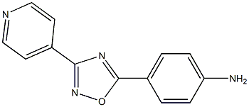 4-[3-(pyridin-4-yl)-1,2,4-oxadiazol-5-yl]aniline