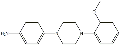 4-[4-(2-methoxyphenyl)piperazin-1-yl]aniline Structure