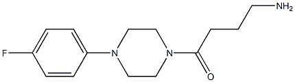 4-[4-(4-fluorophenyl)piperazin-1-yl]-4-oxobutan-1-amine