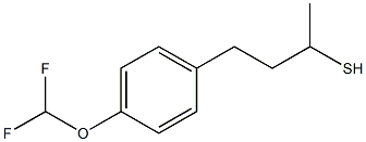 4-[4-(difluoromethoxy)phenyl]butane-2-thiol