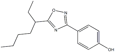 4-[5-(heptan-3-yl)-1,2,4-oxadiazol-3-yl]phenol|