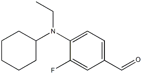  4-[cyclohexyl(ethyl)amino]-3-fluorobenzaldehyde