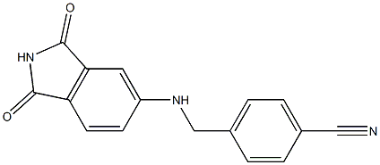 4-{[(1,3-dioxo-2,3-dihydro-1H-isoindol-5-yl)amino]methyl}benzonitrile
