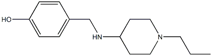 4-{[(1-propylpiperidin-4-yl)amino]methyl}phenol|