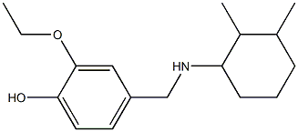 4-{[(2,3-dimethylcyclohexyl)amino]methyl}-2-ethoxyphenol
