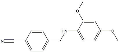 4-{[(2,4-dimethoxyphenyl)amino]methyl}benzonitrile