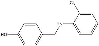 4-{[(2-chlorophenyl)amino]methyl}phenol