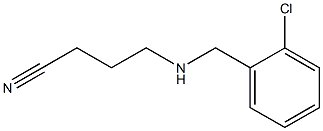  4-{[(2-chlorophenyl)methyl]amino}butanenitrile