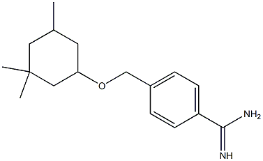 4-{[(3,3,5-trimethylcyclohexyl)oxy]methyl}benzene-1-carboximidamide