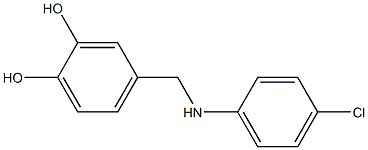 4-{[(4-chlorophenyl)amino]methyl}benzene-1,2-diol