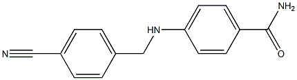 4-{[(4-cyanophenyl)methyl]amino}benzamide