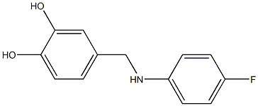 4-{[(4-fluorophenyl)amino]methyl}benzene-1,2-diol