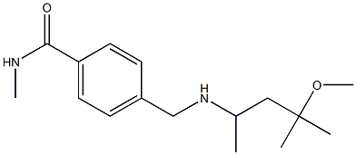 4-{[(4-methoxy-4-methylpentan-2-yl)amino]methyl}-N-methylbenzamide