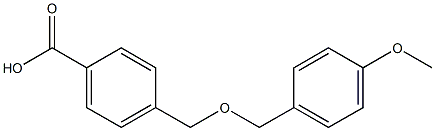  4-{[(4-methoxyphenyl)methoxy]methyl}benzoic acid