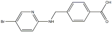 4-{[(5-bromopyridin-2-yl)amino]methyl}benzoic acid