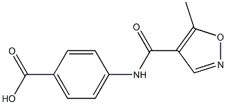 4-{[(5-methylisoxazol-4-yl)carbonyl]amino}benzoic acid